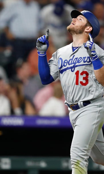 Taylor, Muncy help Dodgers stage another late win over Rox